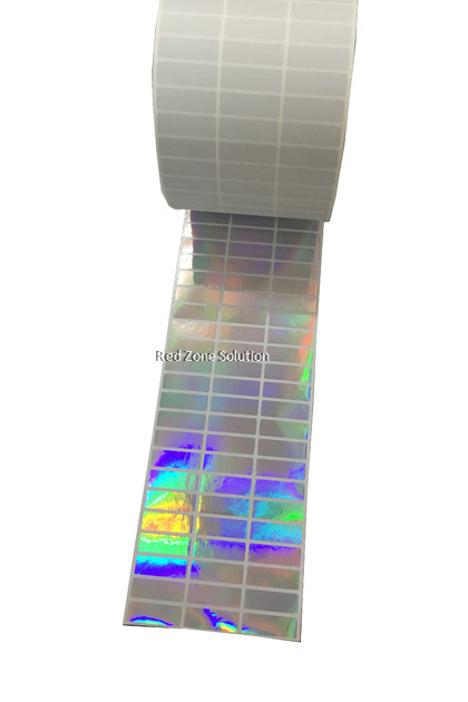 30mm x 10mm Waterproof Label Sticker, Color : Silver, Pink, Gold, White, Transparent, Laser