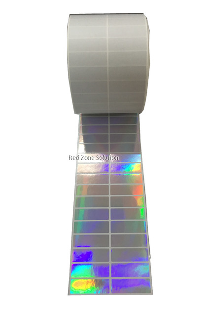 47mm x 15mm Waterproof Label Sticker, Color : Silver, Pink, Gold, White, Transparent, Laser