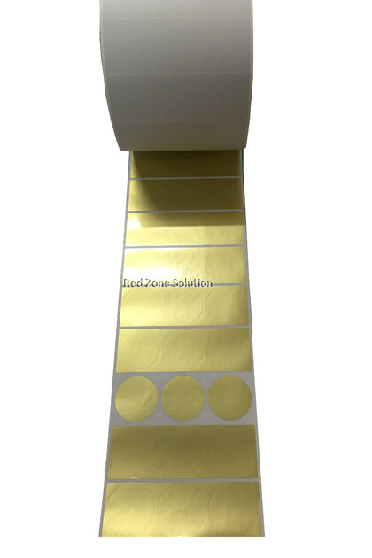 30mm Round Shape Waterproof Label Sticker, Color : Silver, Pink, Gold, White, Transparent, Laser