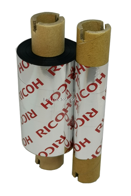 Ricoh Resin Waterproof Thermal Transfer Barcode Ribbon - 68x100M